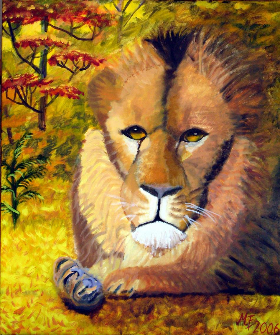 Löwe von Marianne Löwe