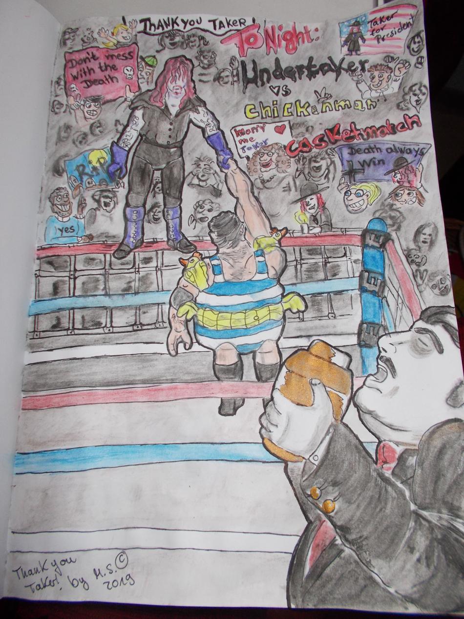 Undertaker vs Chickenman von Melitta Undertaker vs Chickenman