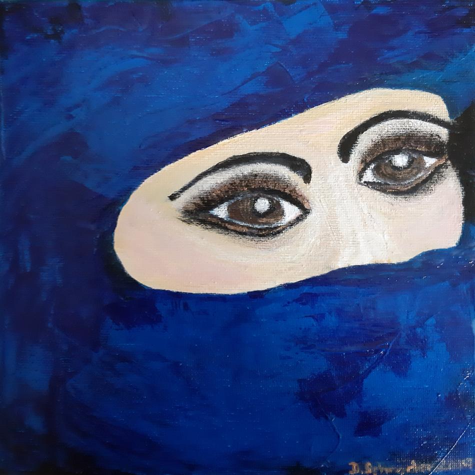 Tuaregfrau Gesicht von D. Schröder Tuaregfrau Gesicht