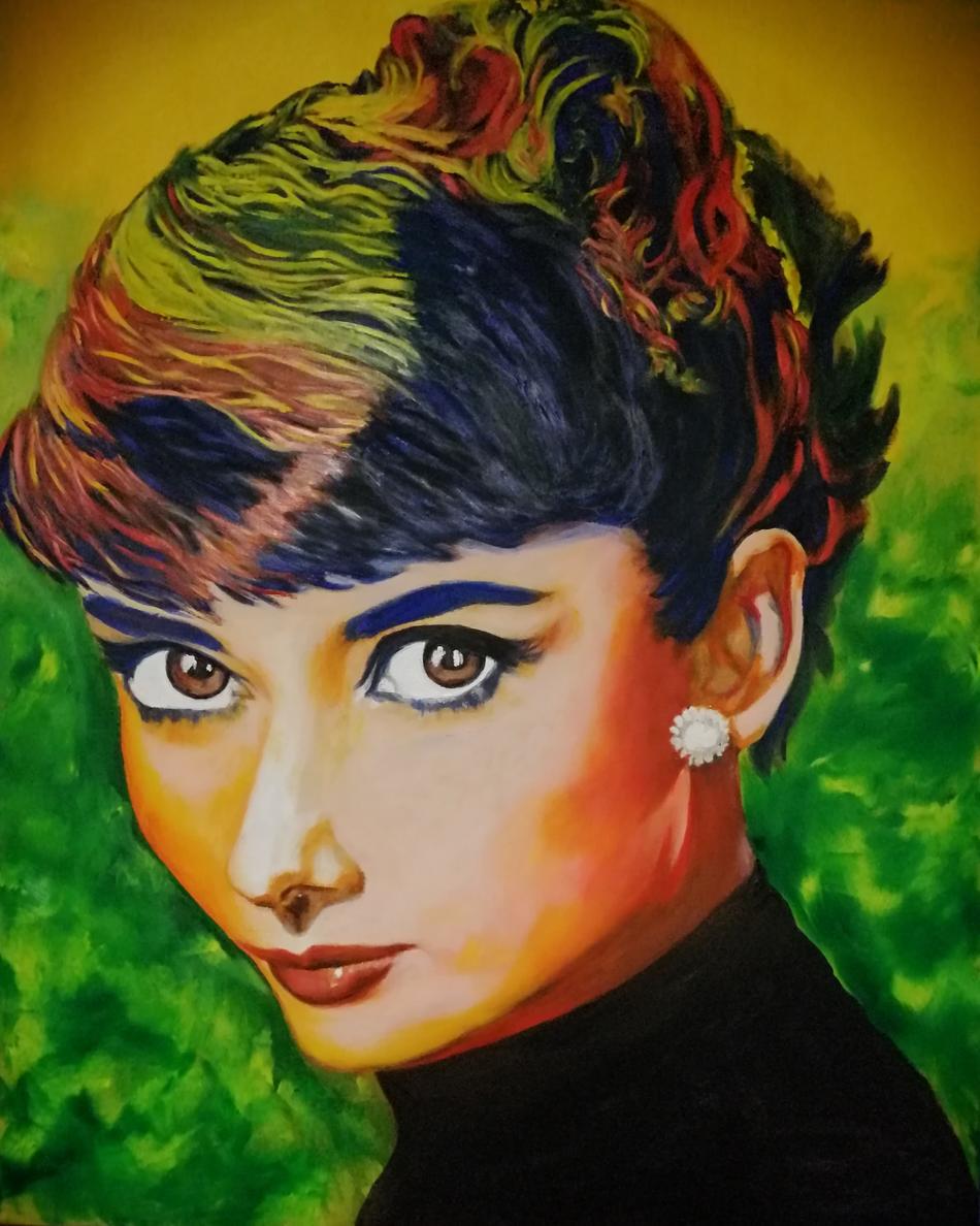 Audrey Hepburn von Ju Audrey Hepburn