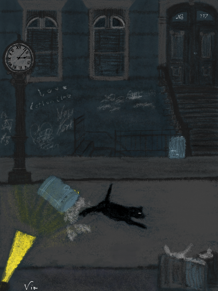 A Cat in New York von Vim A Cat in New York