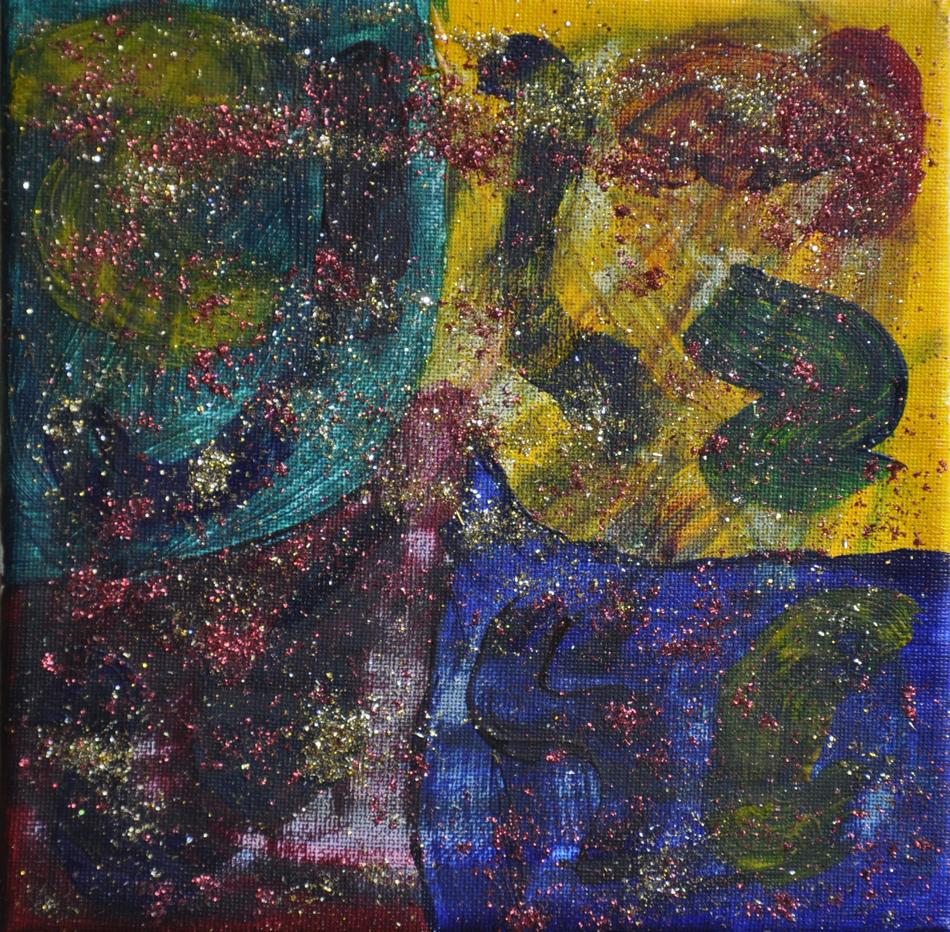 Glitzernde Quadrate von Glitzernde Quadrate