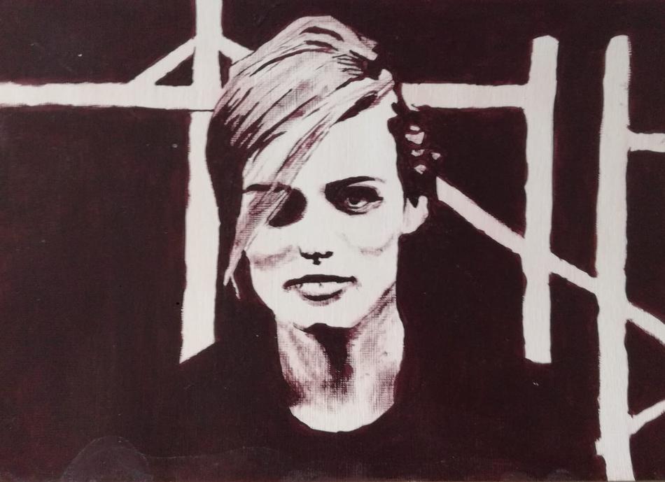 portrait women one von Splisserkunst portrait women one