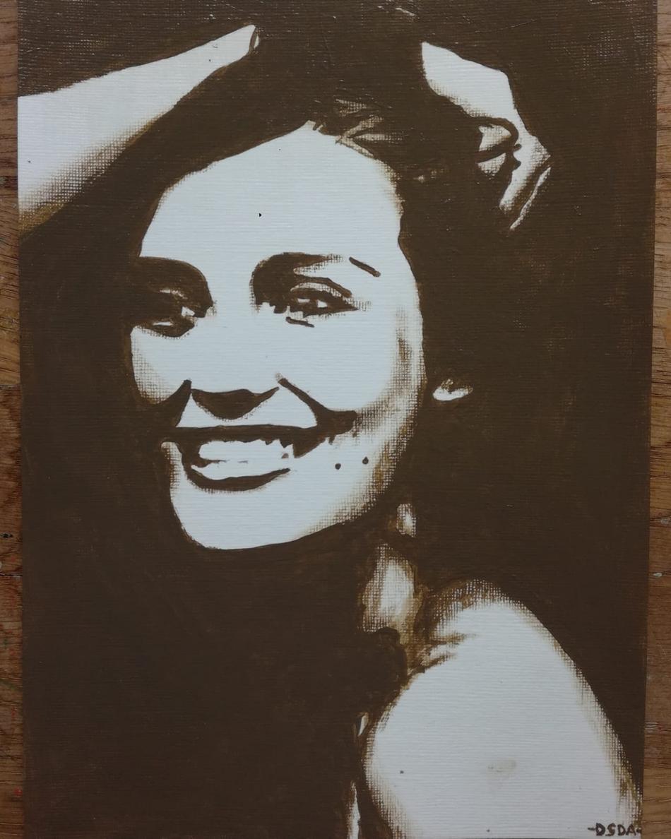 portrait women two von Splisserkunst portrait women two