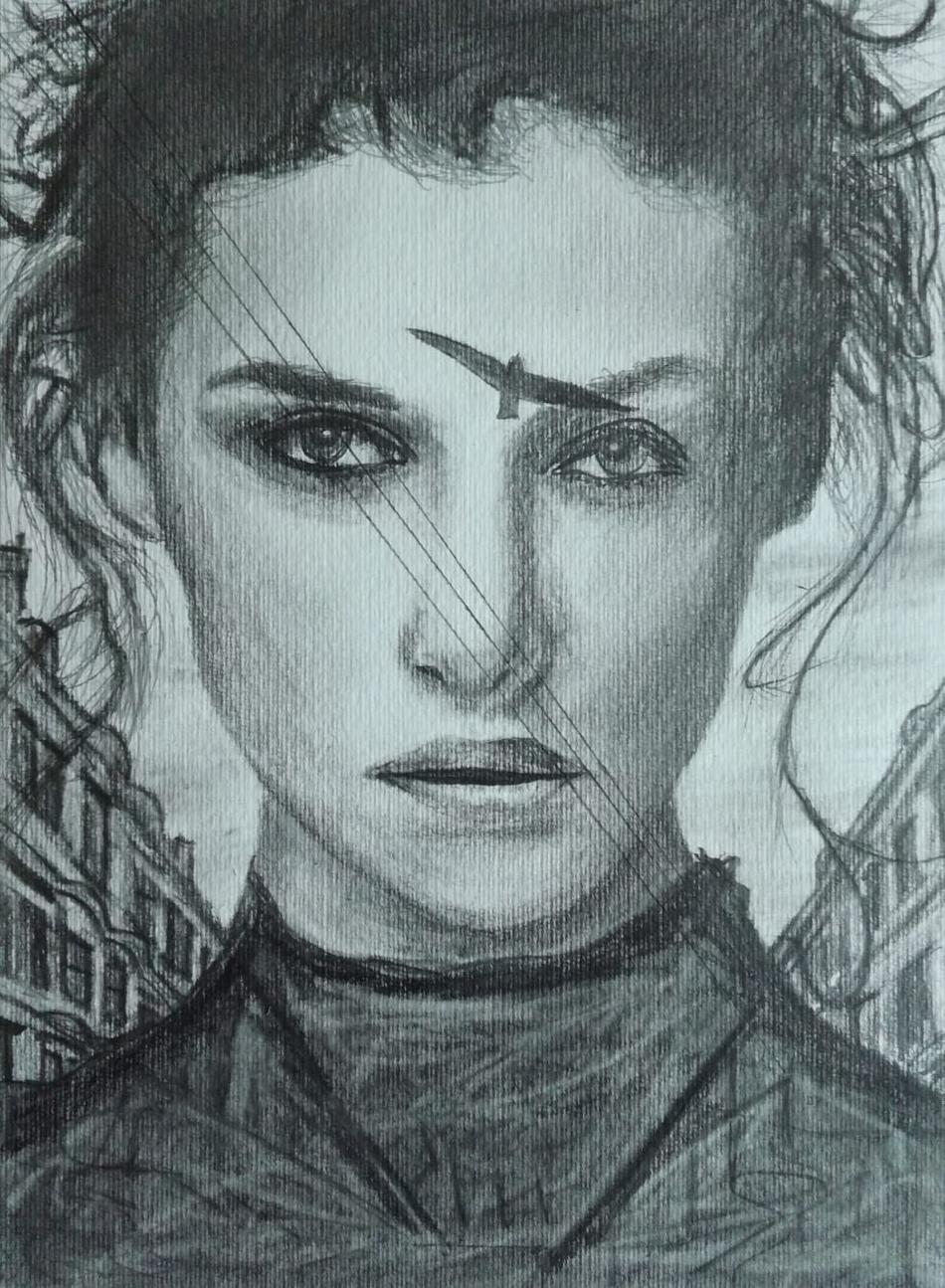portrait women four von Splisserkunst portrait women four