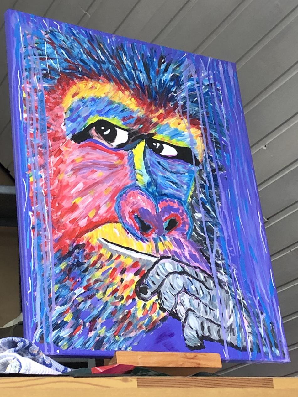 Gorilla von Stelli D. Gorilla