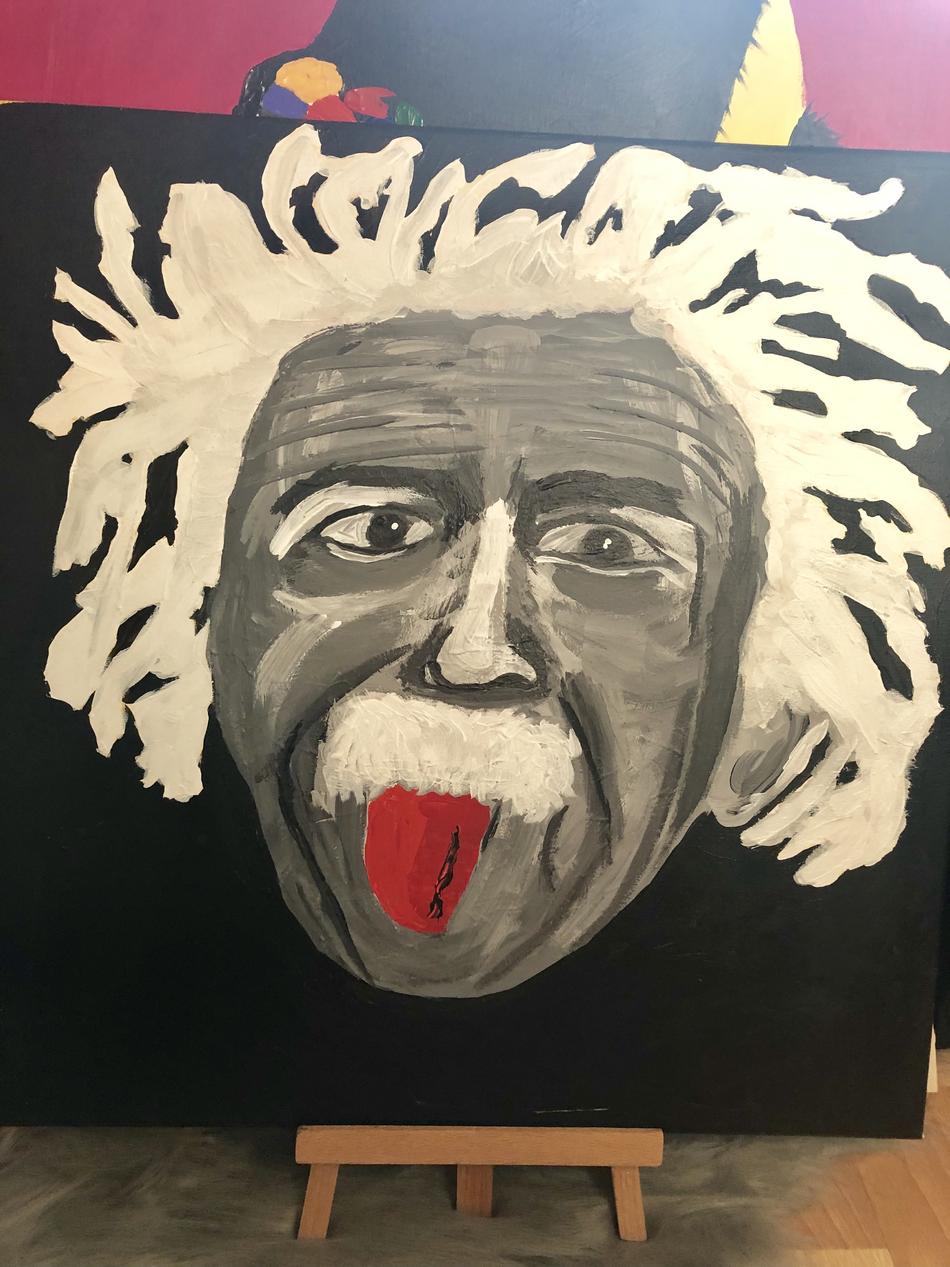 Einstein Abstrakt von Stelli D. Einstein Abstrakt