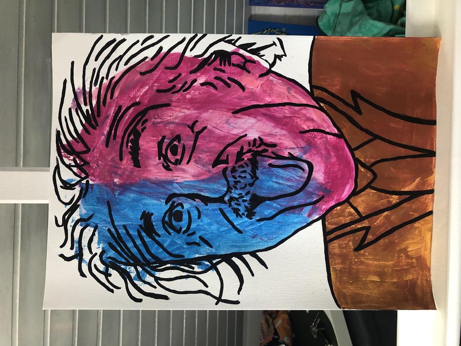 Abstrakter Einstein von Stelli D. Abstrakter Einstein