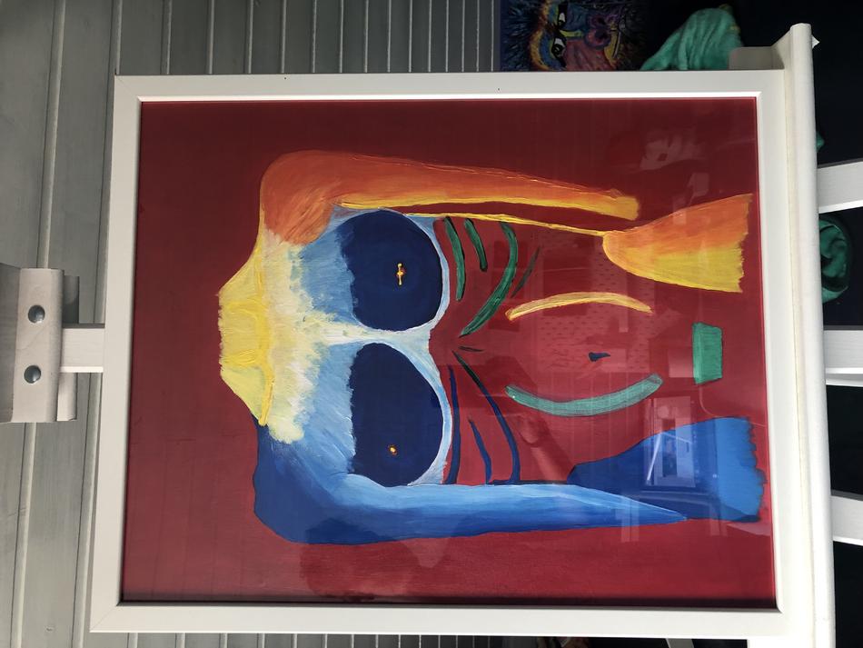 Bunte Frau von Stelli D. Bunte Frau
