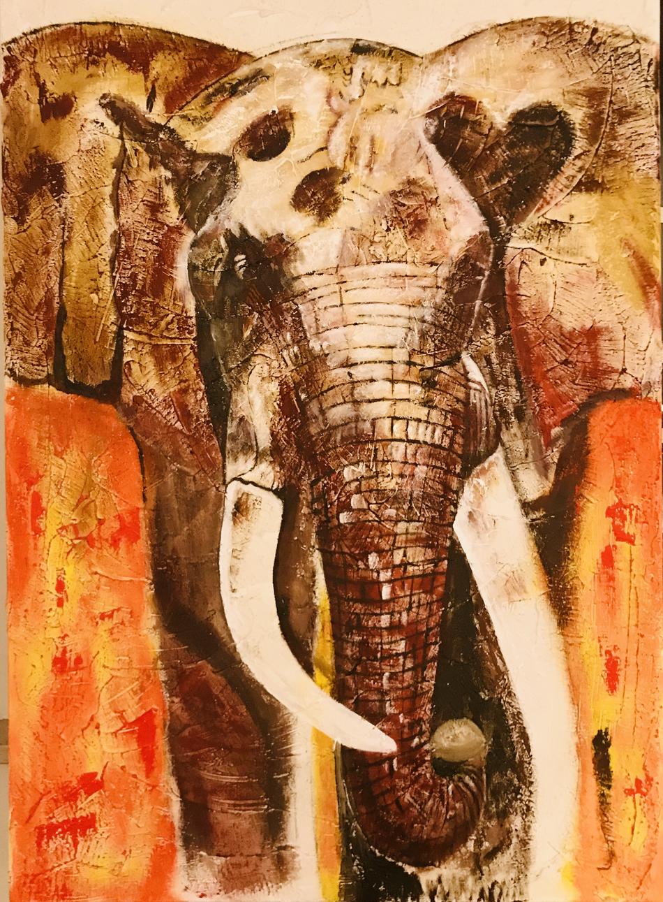 peaceful elephant von TOSI peaceful elephant