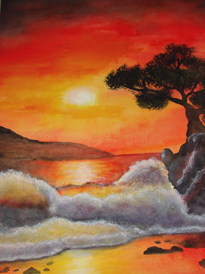 Sonnenuntergang von Sunja Sonnenuntergang