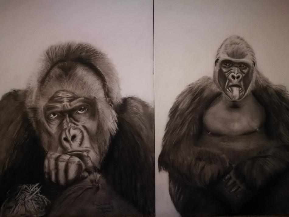 Zwei Bruder von Hovnik Art Zwei Bruder