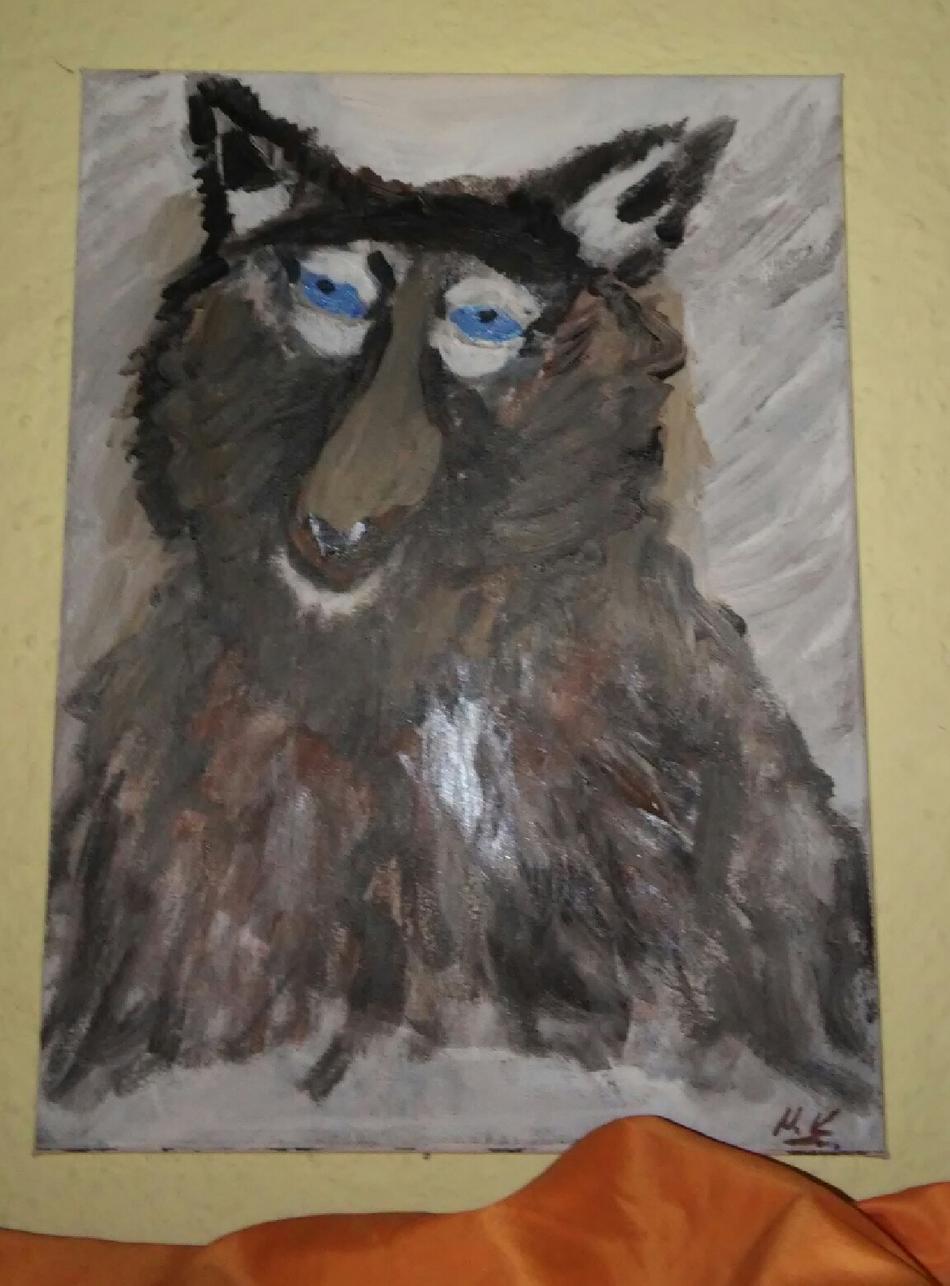 Ich sollte ein Wolf sein ! Bin jetzt ein Paolo geworden .;-) von N.K Ich sollte ein Wolf sein ! Bin jetzt ein Paolo geworden .;-)
