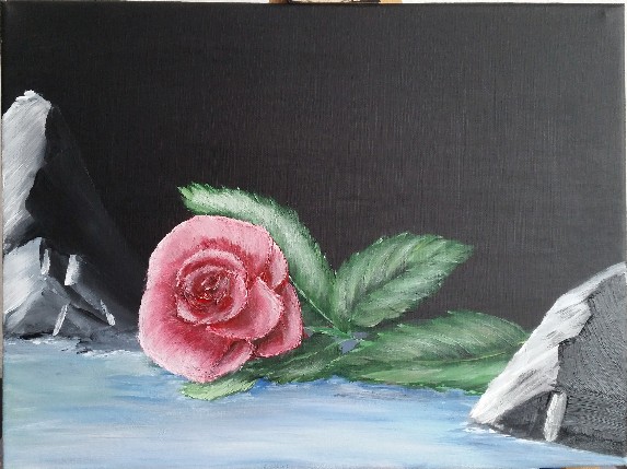 Rose am Wasser von Rose am Wasser