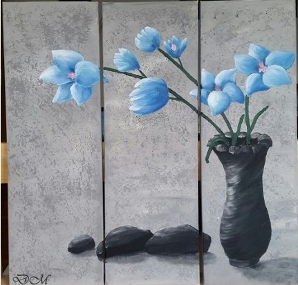 Blumen in Vase von Blumen in Vase