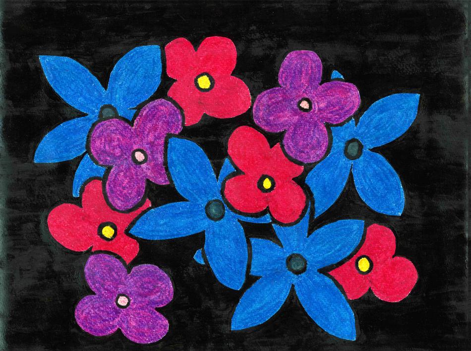 Flowers in Space von Flowers in Space