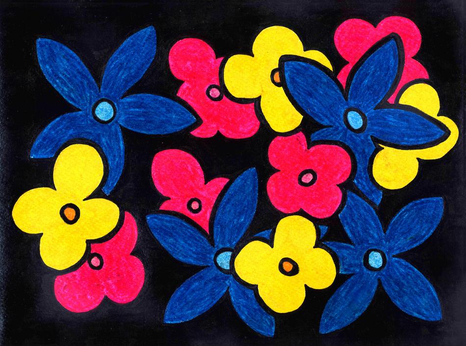Flowers in Space von Flowers in Space