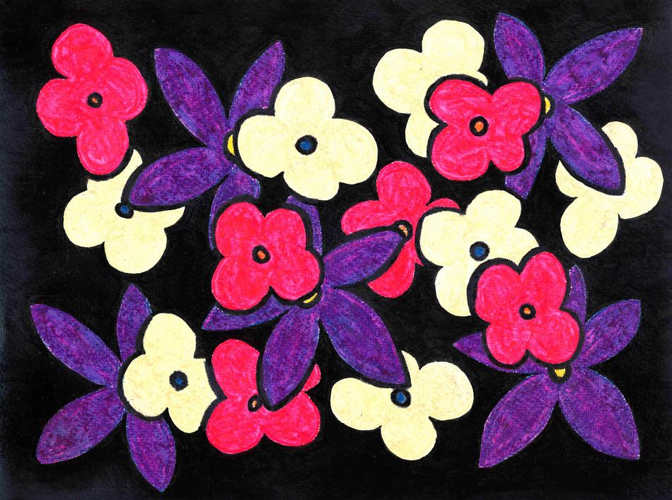Flowers in Space von Flowers in Space