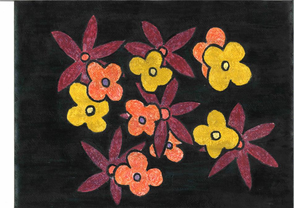 Flowers in Space von Flowers in Space