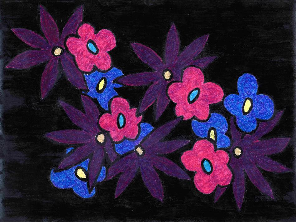 Flowers in Space von Flowers in Space