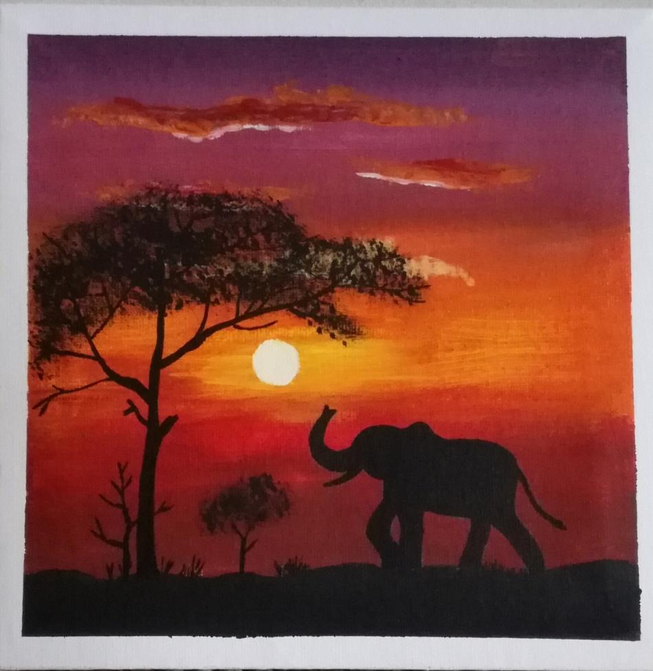 Afrika von Künstlier Afrika
