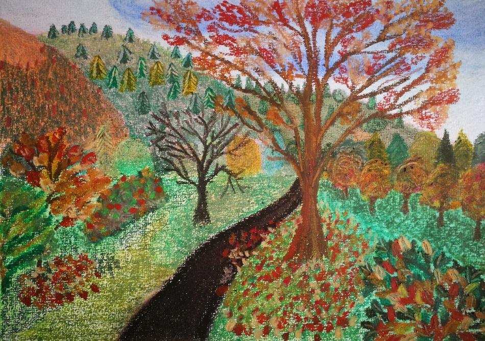 Herbstliche Landschaft von Herbstliche Landschaft