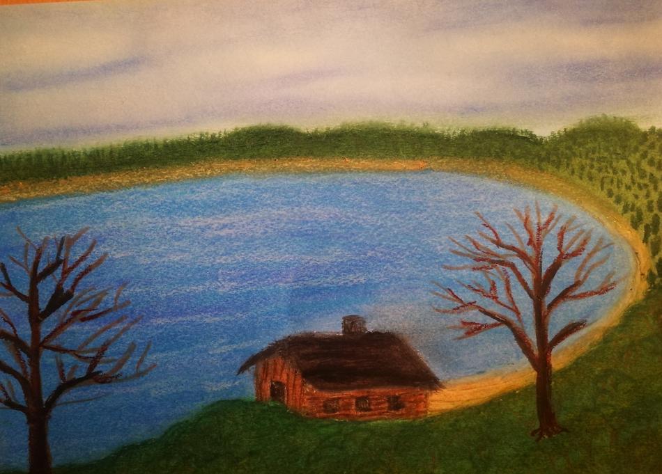 Die Hütte am See von el Kra Die Hütte am See