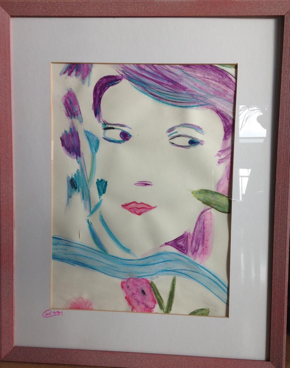 Lady in Pink von Christina Marx-Mond Lady in Pink