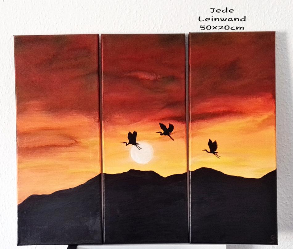 Flug in den Sonnenuntergang von C.S Flug in den Sonnenuntergang