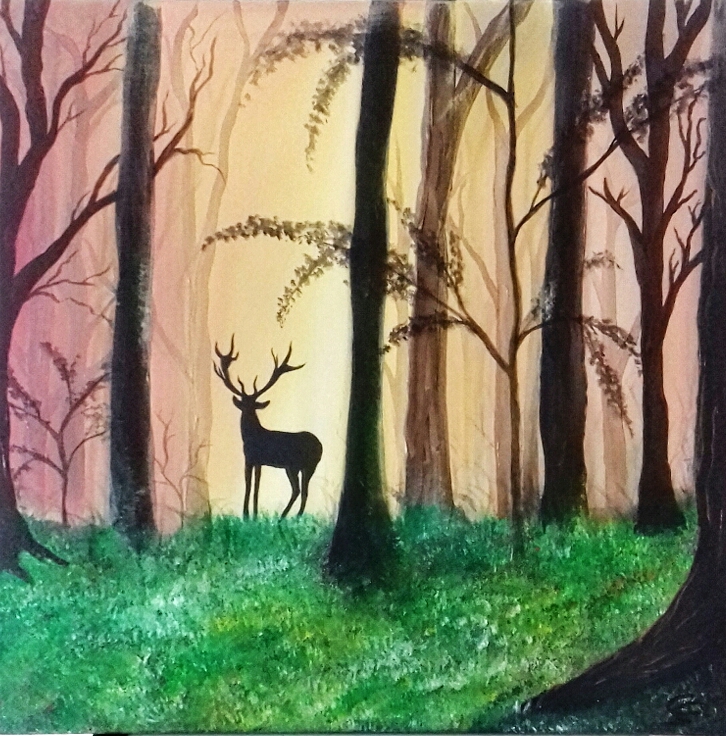 Lichtung im Wald von C.S Lichtung im Wald