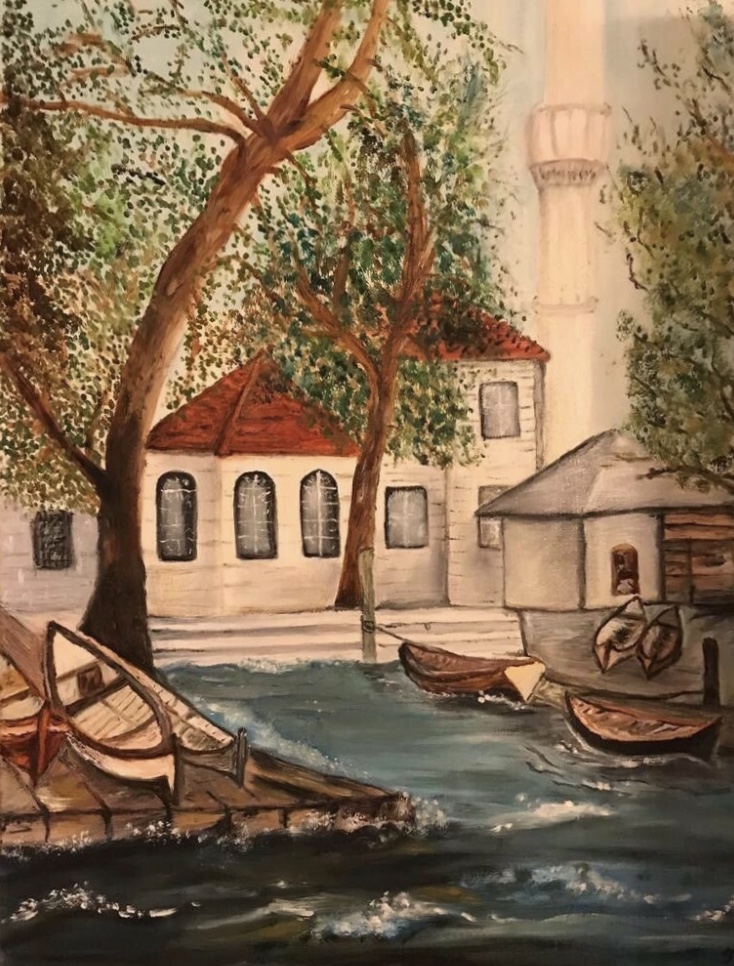 Fischerdorf am Bosphorus von Gülay Fischerdorf am Bosphorus