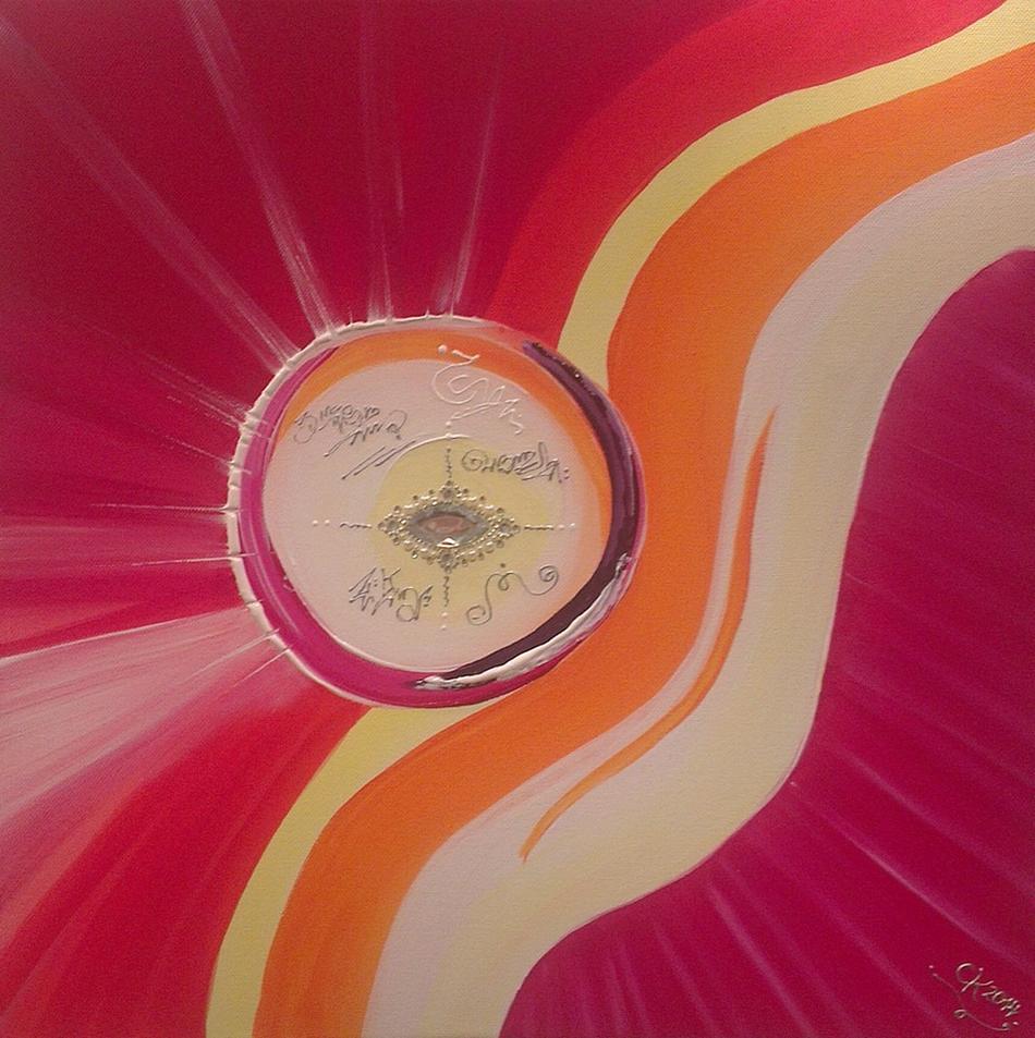 Auge des Wurzelchakras von *Veritas* - HerzensRaum Auge des Wurzelchakras