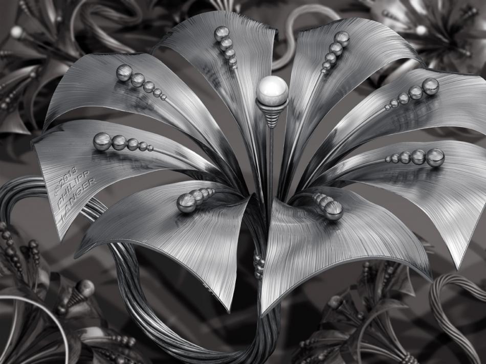 Metallblüte II von robolotion Metallblüte II