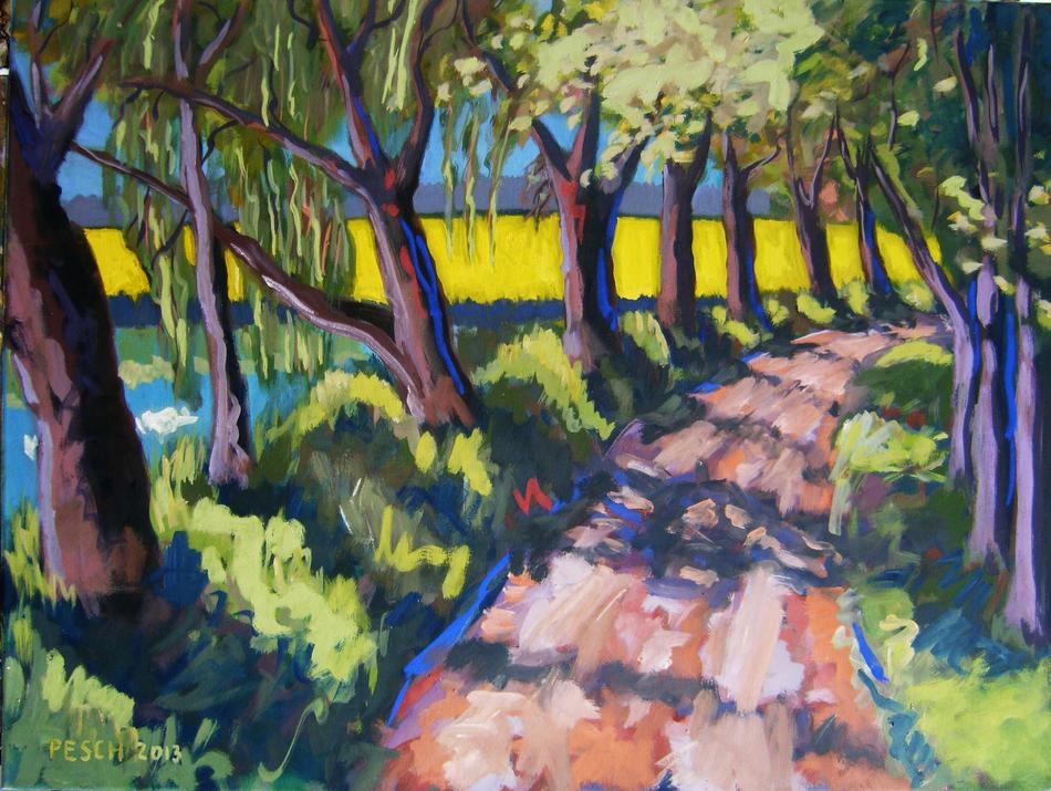 Weg zum Rapsfeld von PESCH Weg zum Rapsfeld