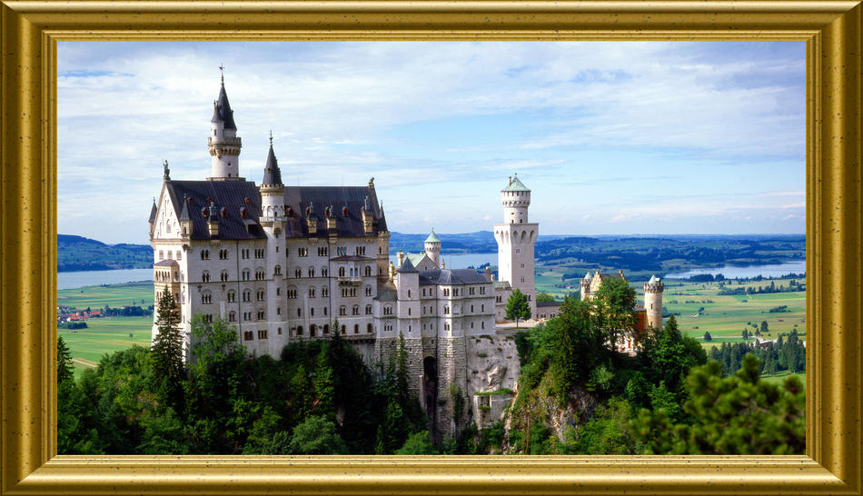 Schloss Neuschwanstein von Reubild Schloss Neuschwanstein