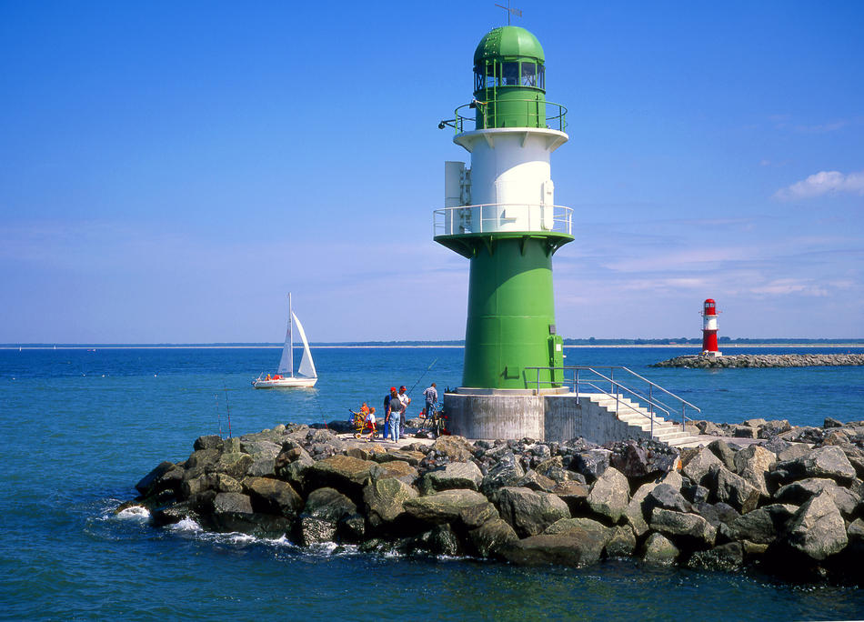 Leuchttürme Warnemünde von Reubild Leuchttürme Warnemünde