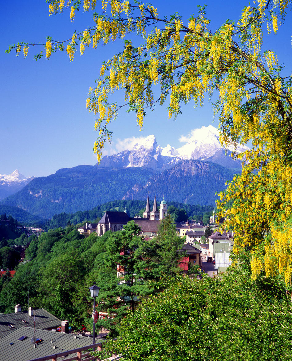 Berchtesgaden mit Watzmann von Reubild Berchtesgaden mit Watzmann
