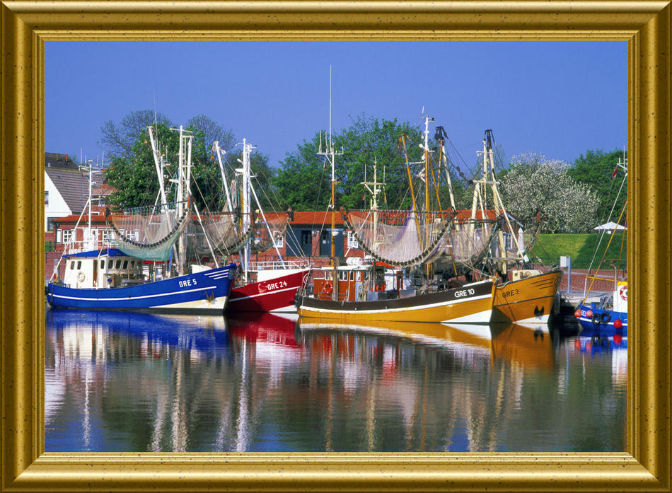 Fischerhafen Greetsiel von Reubild Fischerhafen Greetsiel
