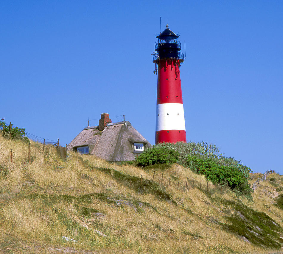 Leuchtturm Indel Sylt von Reubild Leuchtturm Indel Sylt
