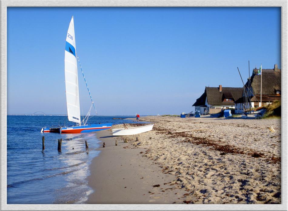 Strand Graswarder bei Fehmarn von Reubild Strand Graswarder bei Fehmarn