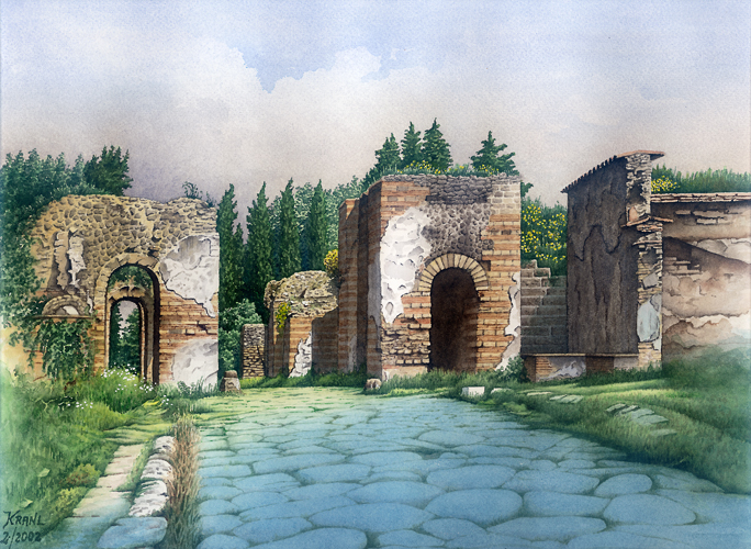 Stadttor Pompeji von wfr Stadttor Pompeji
