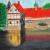 red roofed house von Splisserkunst