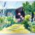 Sommer in Bruni´s Garten, Aquarell von
