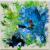 Blaue Blume von