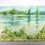 Aquarell am Hochrhein von