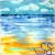 Erde und Himmel und Meer von