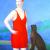 Frau mit Panther von José García y Más