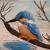 Eisvogel von