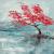 Magic red tree von S.Ril