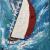 Yacht in schwerer See von Nordwind